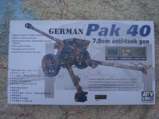 AF35071 GERMAN Pak 40 7.6cm anti-tank gun
